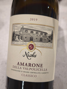 Nicolis Amarone Della Valpolicella Classico DOCG 2019