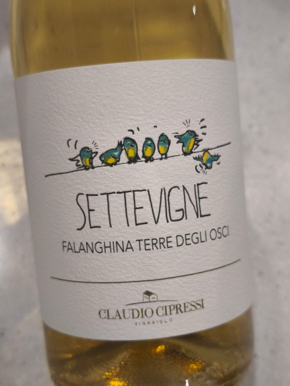 Claudio Cipressi Settevigne Falanghina Terre Degli Osci IGP 2022