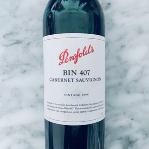 Penfolds Bin 407 Cabernet Sauvignon 1999